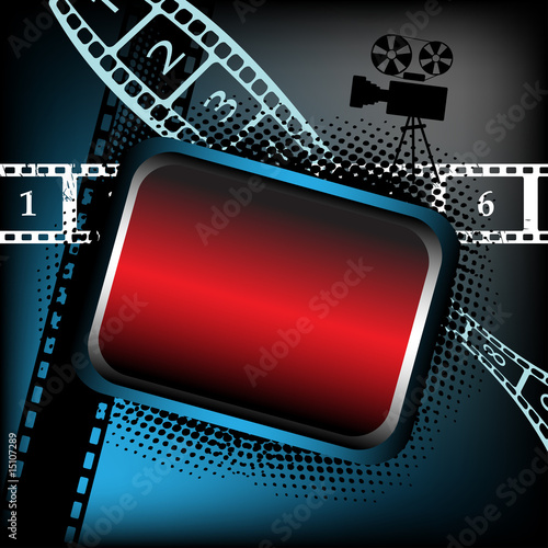 Empty frame for movies