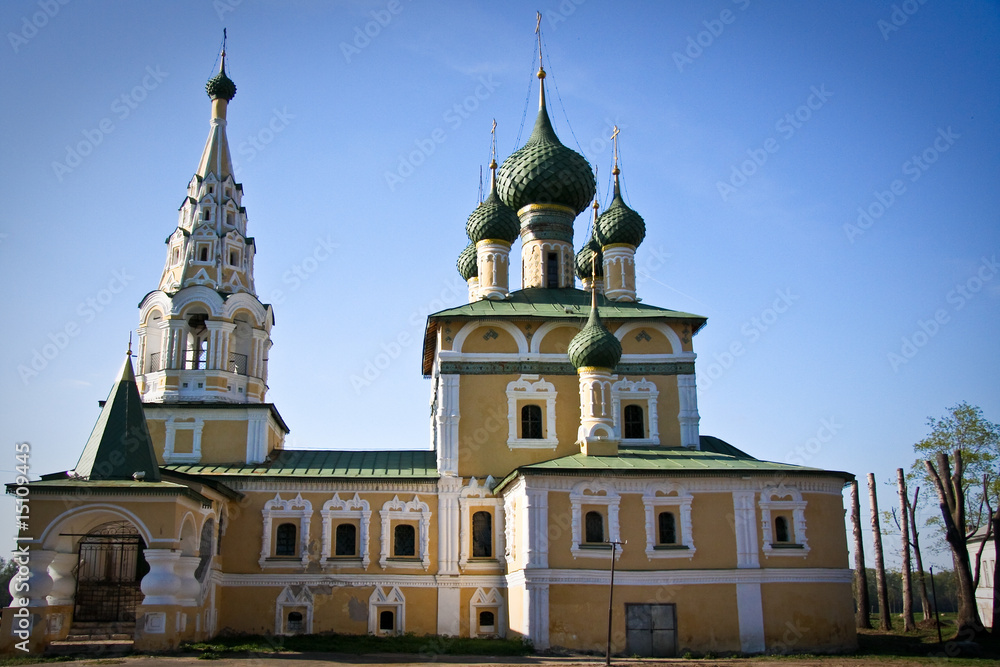 Church in Uglich, Yaroslavl region, Russia