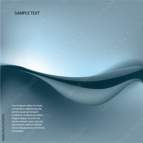 Abstract blue background