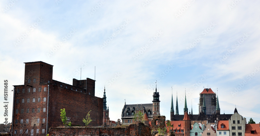 Fototapeta premium kościół Mariacki w Gdańsku