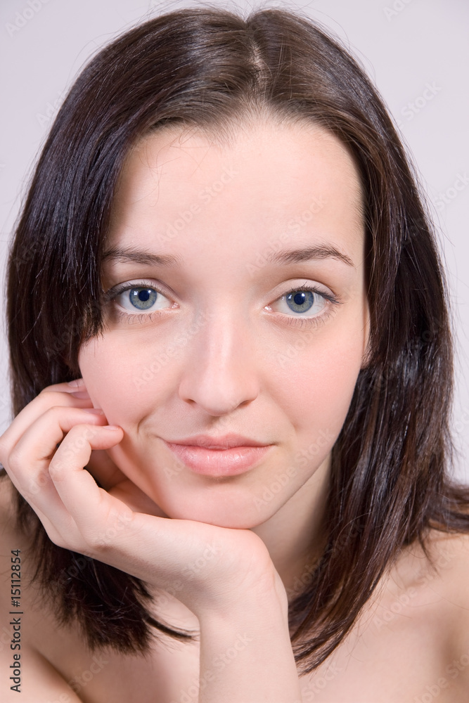 Portrait of beautiful woman Portrait of beautiful woman
