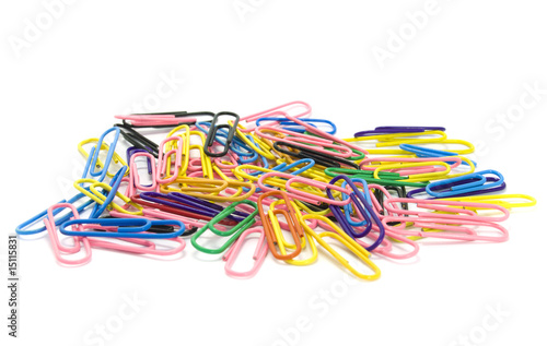 Colorfull paper clips