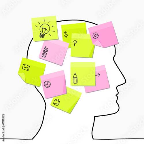 tête & postits