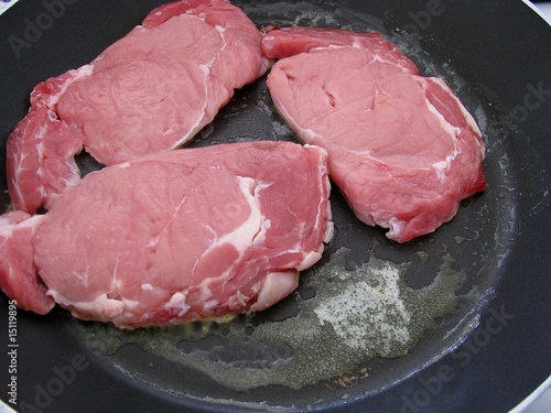 Картината върху платно escalope de veau