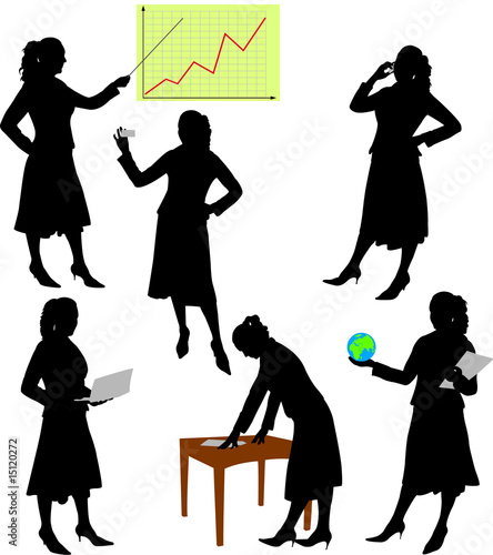 business woman - vector