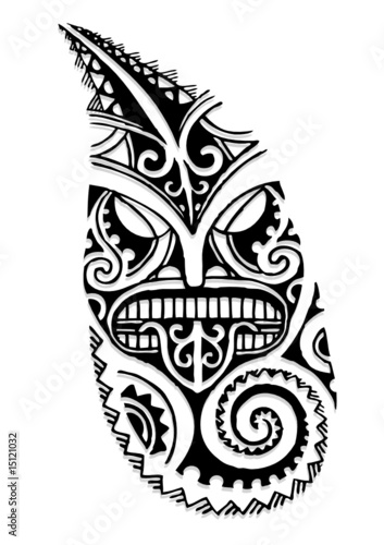 maori maschera