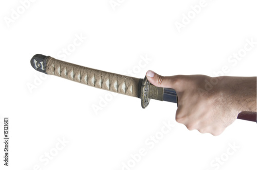Obraz na płótnie Drawing Sword For Battle