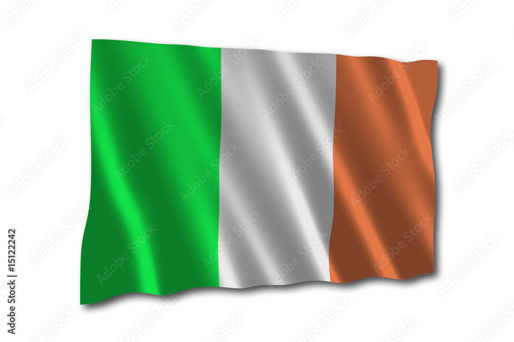 Fototapeta premium Irland Flagge