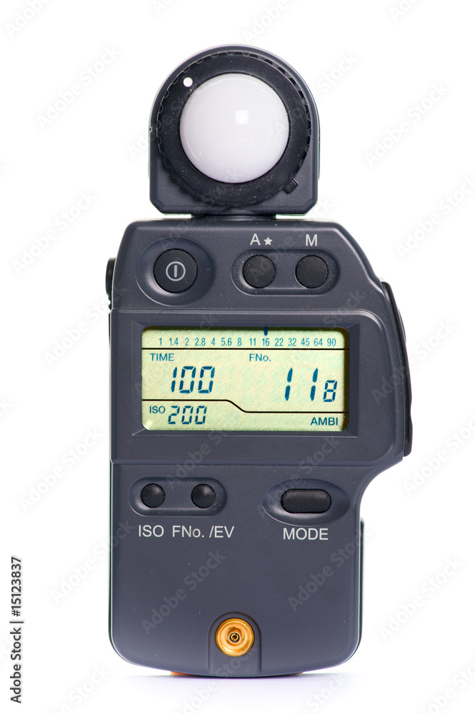 Fototapeta premium flashmeter