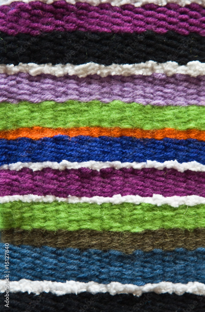 Colorful handmade knitting texture