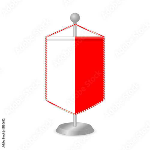 wimpel weiss-rot