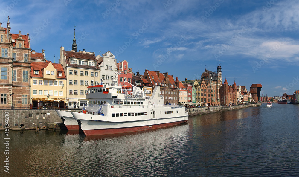 Riverside of Gdansk