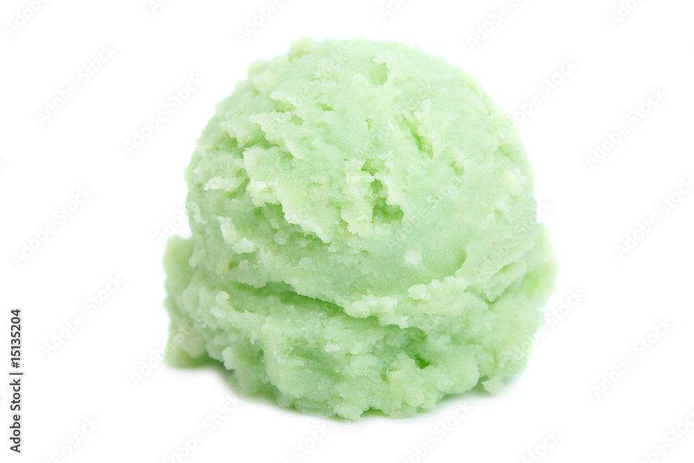 Mint ice cream Mint ice cream