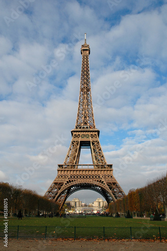 Eiffel Tower in Paris, France © Kuulei