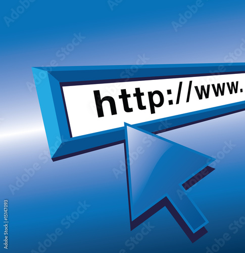 internet address banner