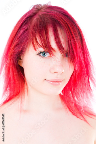 Innocent sexy redhead girl