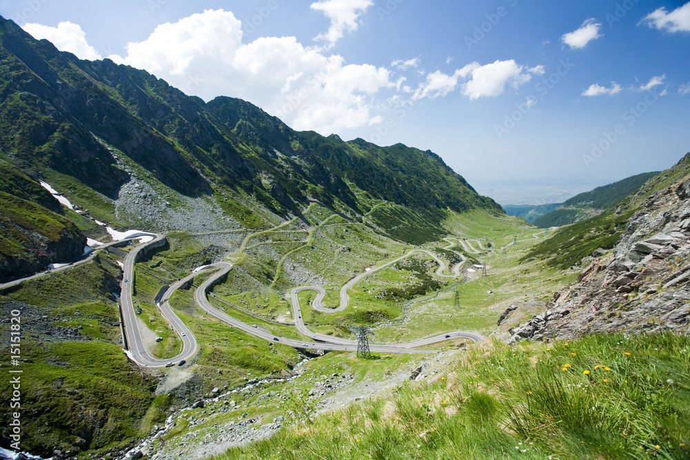 Fotografie Transfagarasan road in Romania