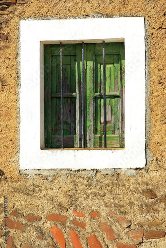 Rustic window.