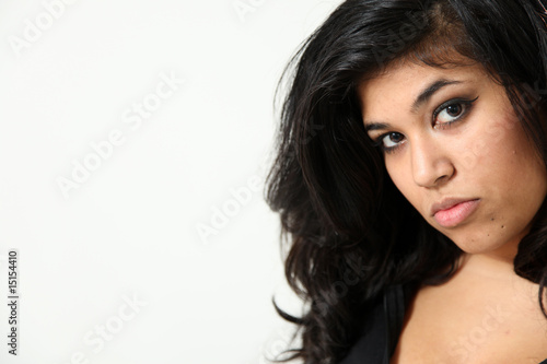 Beautiful Young Mixed Race Woman