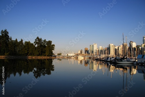 View of downtown Vancouver, Canada © Happy Hues