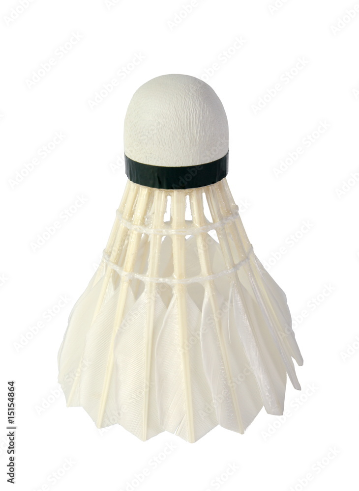 shuttlecocks for badminton on a white background. (isolated)