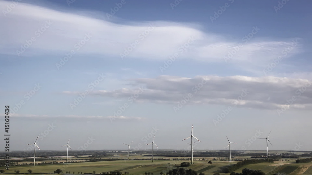 Wind mills panorama Wind mills panorama