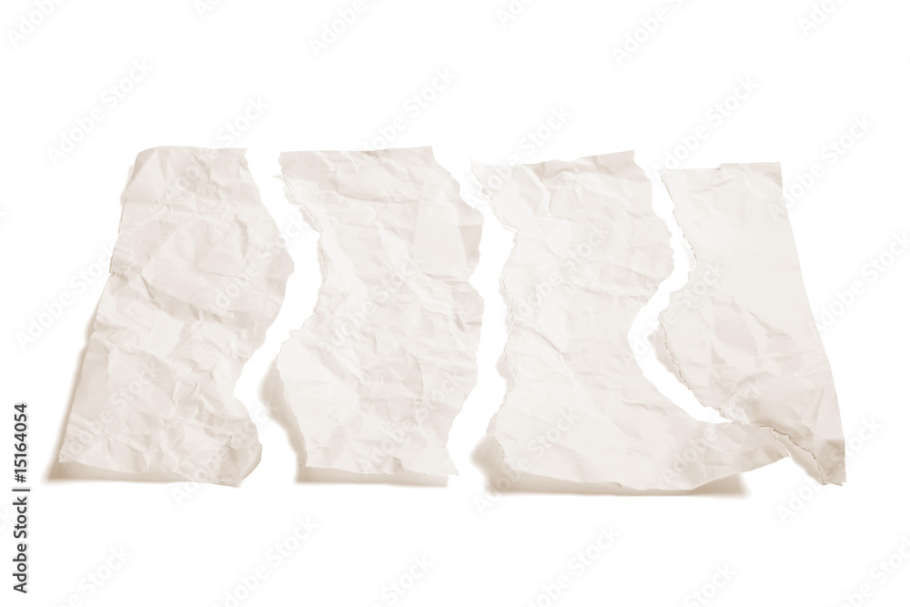 Obraz premium Paper Torn to Pieces