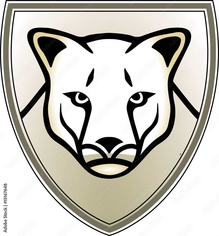 puma wappen Stock Vector | Adobe Stock