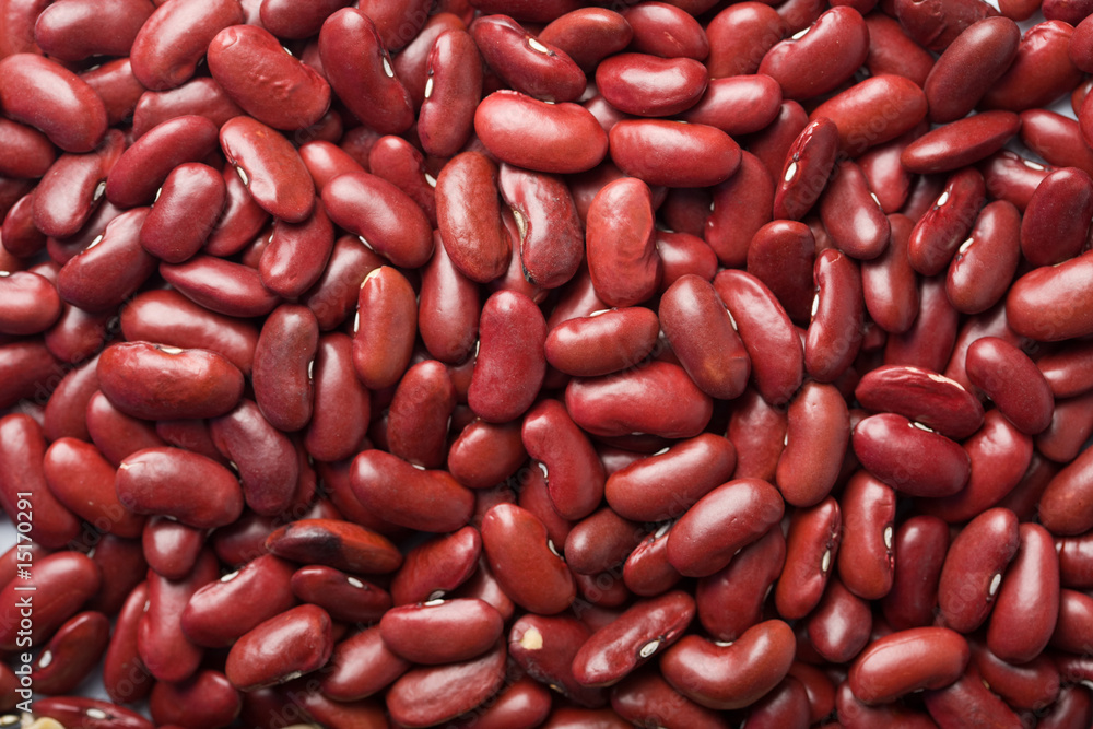 red haricot beans background red haricot beans background
