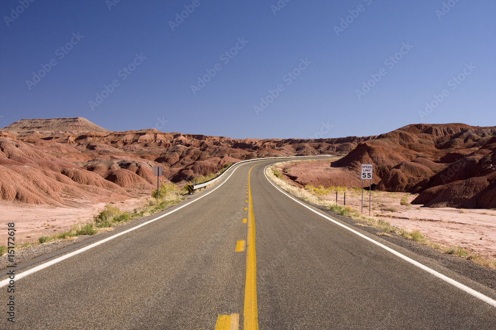 Desert Road in Utah