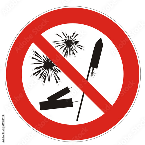 feuerwerk verboten