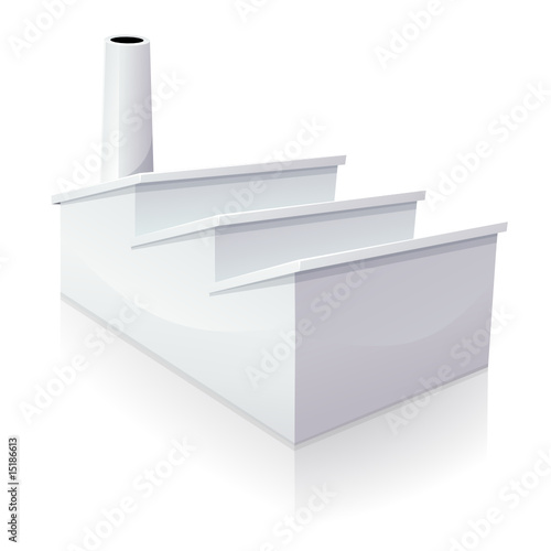 Usine blanche (reflet)