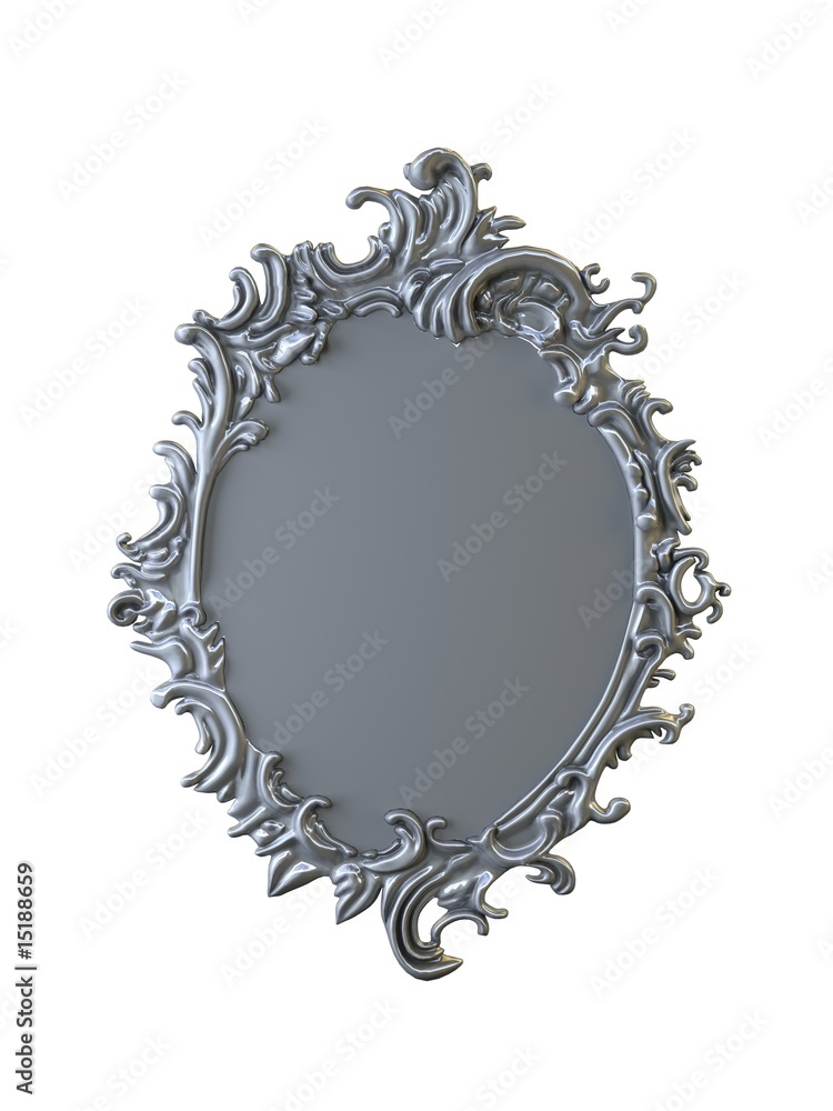 frame on the white frame on the white