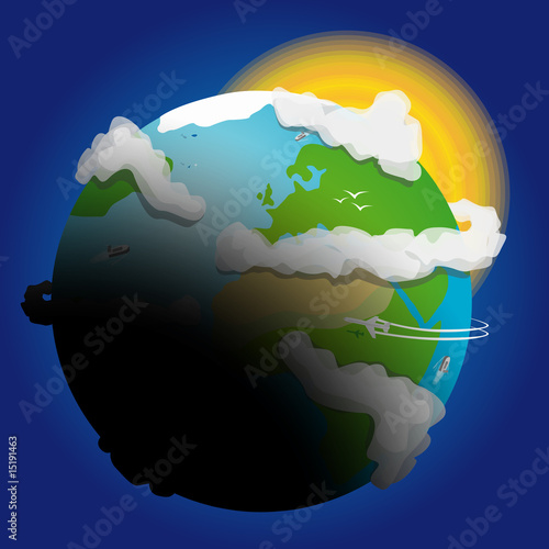 terre soleil