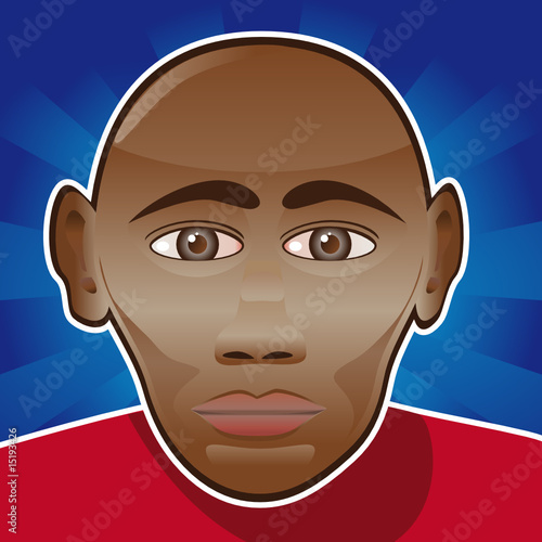 Portrait d'un homme noir