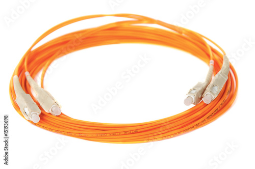 Fiber optic cable with connectors
