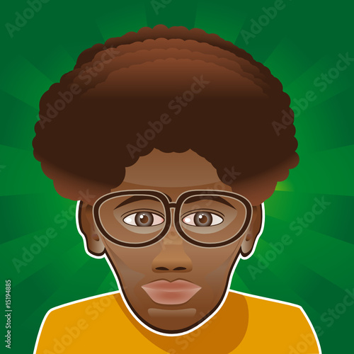 Portrait d'un homme funky