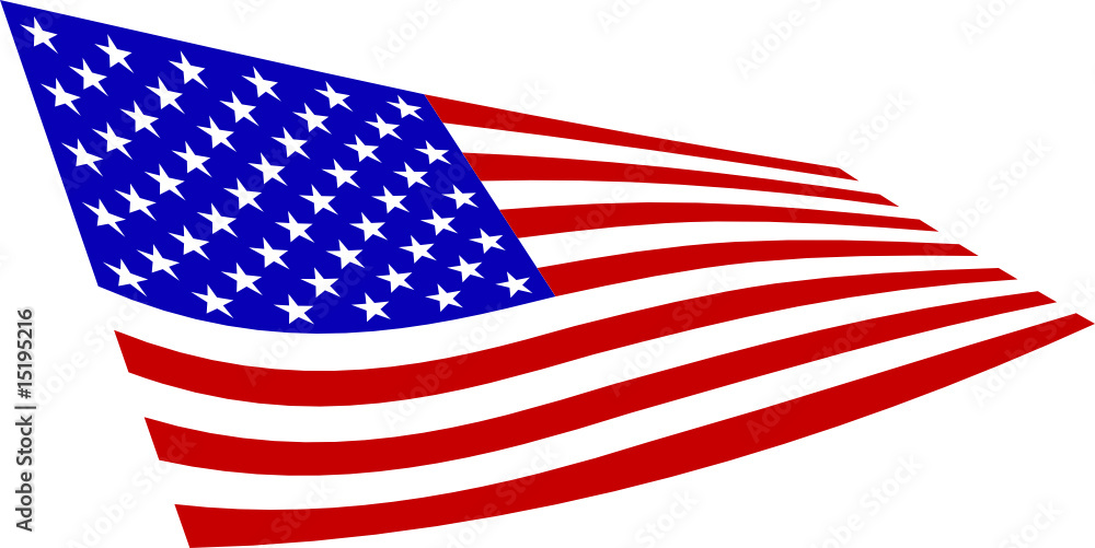 Fototapeta premium Amerikanisch Flagge