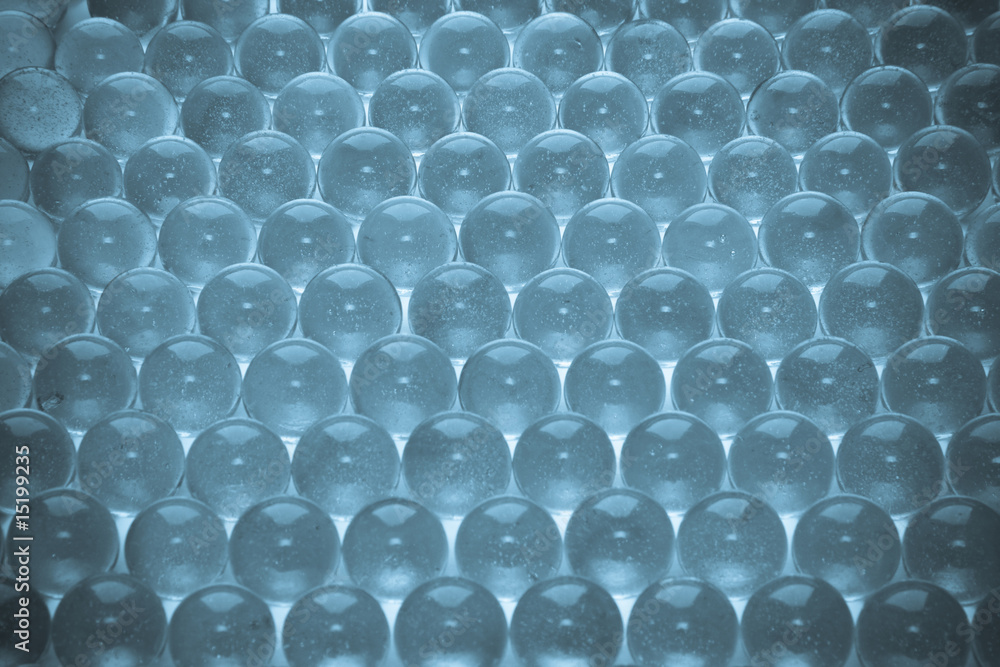 Obraz premium Blue glass balls