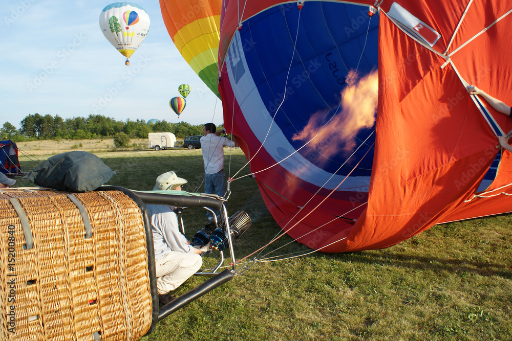 Fototapeta premium flamme