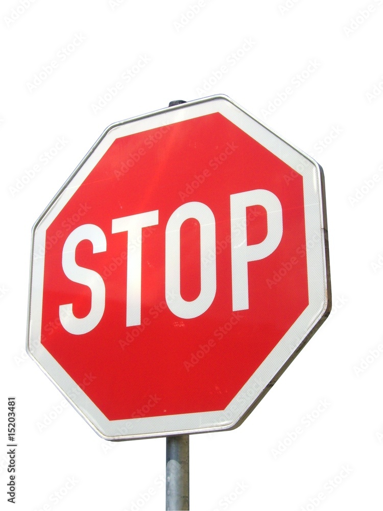 Obraz premium stoppschild