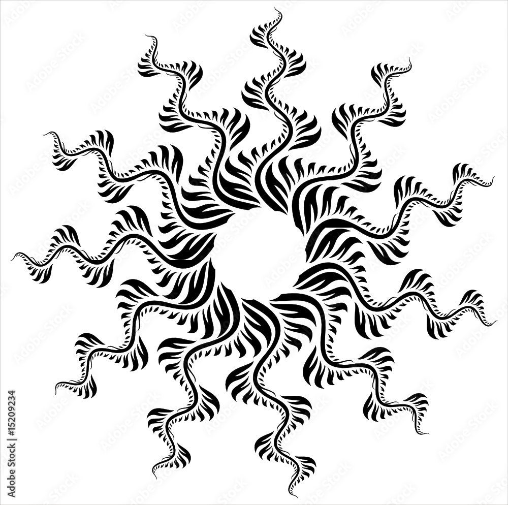 Ornate Sun Floral Ornate Sun Floral
