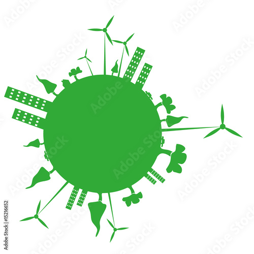 planète verte