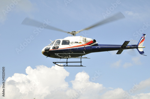 The helicopter