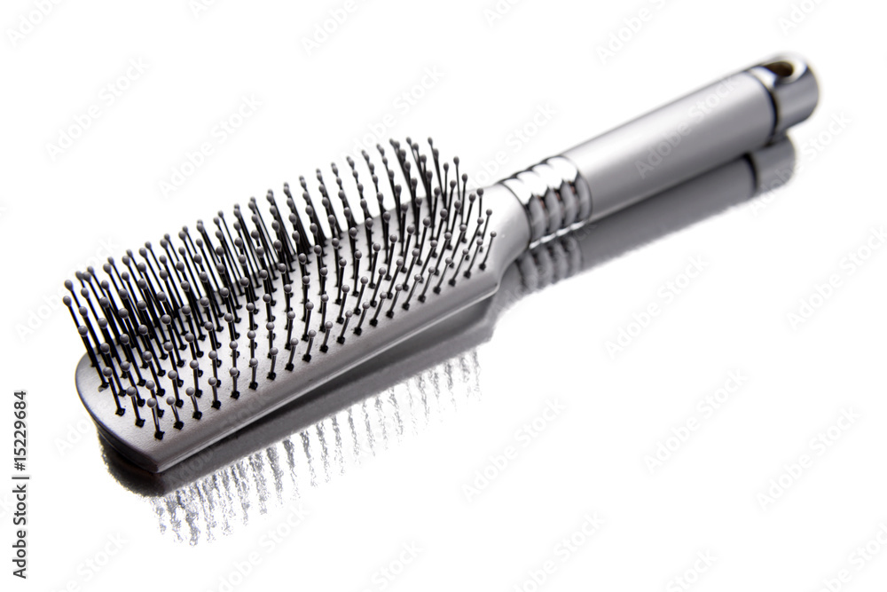 Hairbrush isolated on white background Hairbrush isolated on white background