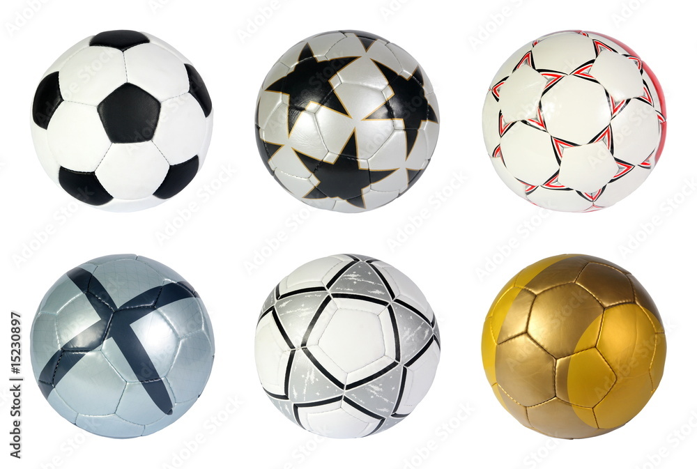 soccer ball on a white background. (isolated)