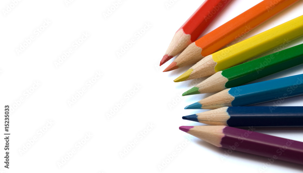 Fototapeta premium colored pencils