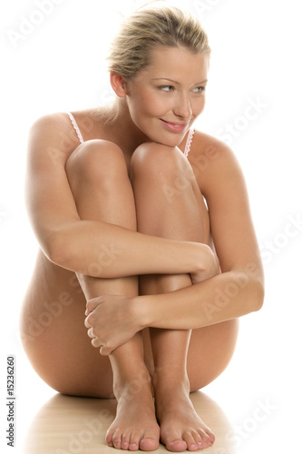 Young naked woman sitting © studiovespa