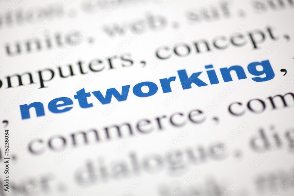 mot networking Gestion de réseau texte flou mot bleu mot networking Gestion de réseau texte flou mot bleu