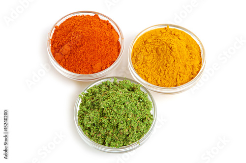 Fototapeta Naklejka Na Ścianę i Meble -  Piles of color spices